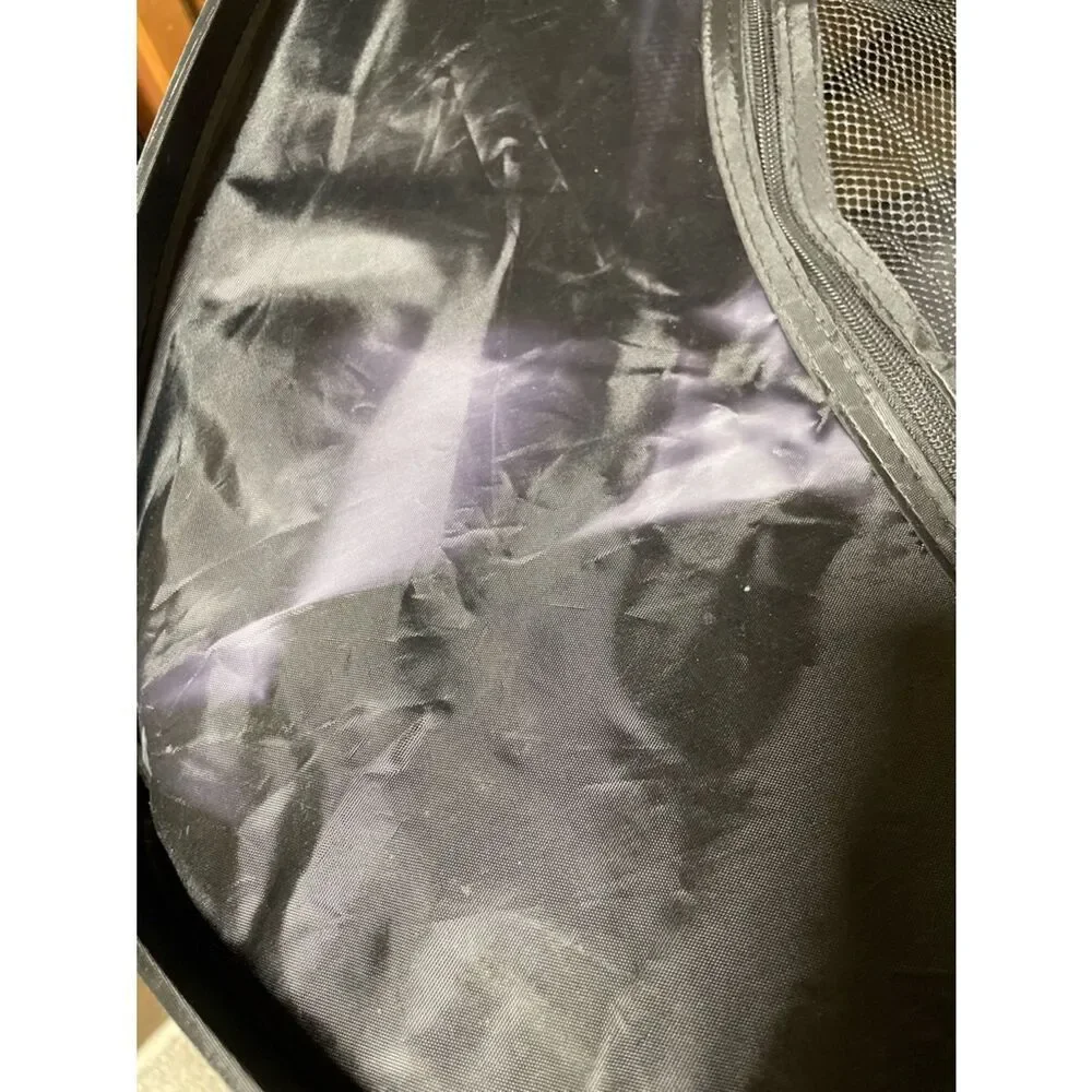 Portable Black and Gray Pop-Up Pet Playpen